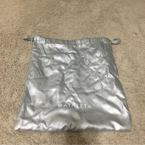 Silver Athleta cinch sack
